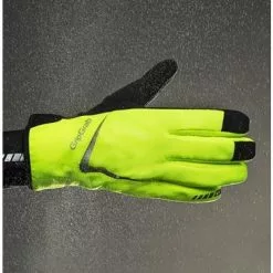 GripGrab Cloudburst Hi-Vis Vandtæt Overgangshandsker -Cykeltøj Salg 1065 08 3
