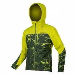 Endura MTB SingleTrack Waterproof Jakke - LimeGrøn