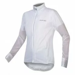 Endura FS260-Pro Adren Race Cape Regnjakke Dame - Hvid