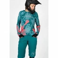 Baggy Shorts SingleTrack II Dame Grøn -Cykeltøj Salg 12923485 2144850317947432