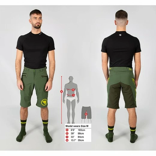 MTB Baggy Shorts | SingleTrack II Endura | Herre Sort 10 MTB Baggy Shorts | SingleTrack II Endura | Herre Sort - Billede 8