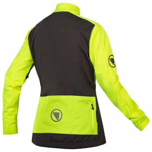 Endura Windchill Jakke II Sort/Gul Hi-Viz - Kvinde 4 Endura Windchill Jakke II Sort/Gul Hi-Viz - Kvinde - Billede 2