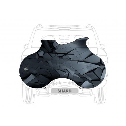 VeloSock Full MTB Cover - MTB - Grå/Sort/lysgrå 5 VeloSock Full MTB Cover - MTB - Grå/Sort/lysgrå - Billede 3