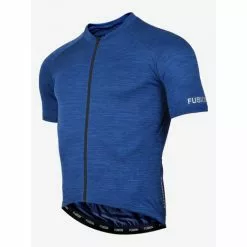 Fusion Cykel Jersey C3 - BlueMelange Unisex -Cykeltøj Salg c3 cycling jersey 0198 night blue 1front low