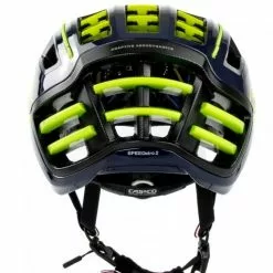 SPEEDairo 2 RS Blue-neon Yellow ( Incl.Vautron Visor ) Cykelhjelm. -Cykeltøj Salg casco speedairo2 blue neon yellow 1