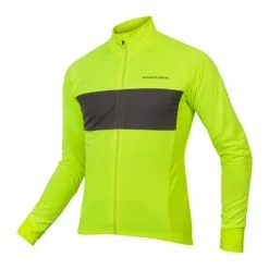 Endura FS260-Pro Jetstream II L/S Jersey Herre - Hi-Vis