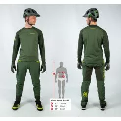 Singletrack Fleece Herre Grøn -Cykeltøj Salg e9155gf 4