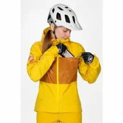Endura SingleTrack Jakke Ll - Dame - Saffron -Cykeltøj Salg e9177 detail bp05