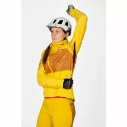 Endura SingleTrack Jakke Ll - Dame - Saffron -Cykeltøj Salg e9177 detail bp06