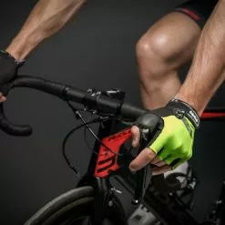 GripGrab ProGel Hi-Vis Polstret Kortfingret Handske 7 GripGrab ProGel Hi-Vis Polstret Kortfingret Handske -Cykeltøj Salg gripgrabprogelhivishandsker 01