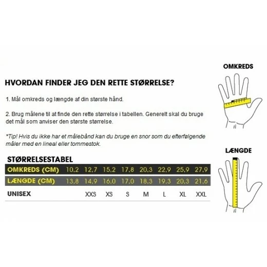 GripGrab ProGel Hi-Vis Polstret Kortfingret Handske 4 GripGrab ProGel Hi-Vis Polstret Kortfingret Handske - Billede 2