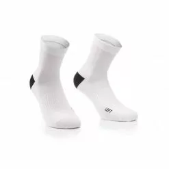 Assos Essence Low Cykel Strømper (2pack) Hvid