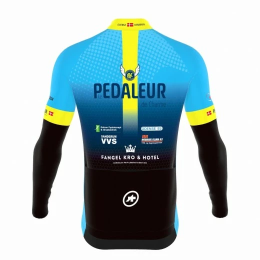 Pedaleur Mille GT Spring Fall LS Jersey/jacket Unisex M/sponsorlogo 5 Pedaleur Mille GT Spring Fall LS Jersey/jacket Unisex M/sponsorlogo - Billede 3