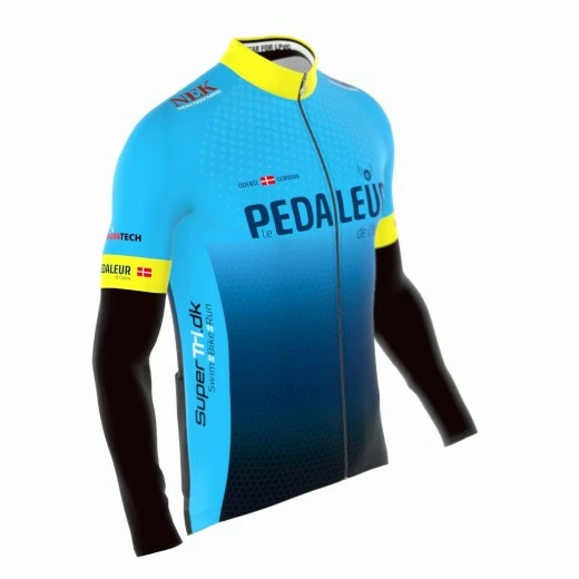 Pedaleur Mille GT Spring Fall LS Jersey/jacket Unisex M/sponsorlogo 7 Pedaleur Mille GT Spring Fall LS Jersey/jacket Unisex M/sponsorlogo - Billede 5