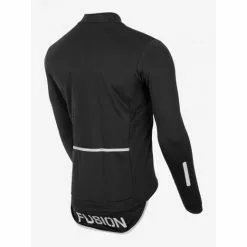 Cykeljakke Vinter Fusion S3 Unisex -Cykeltøj Salg s3 cycling jacket 0039 black 2back low