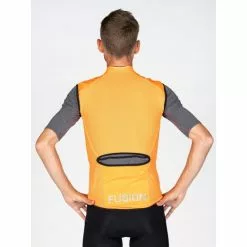 Fusion Cykel SLi Vest - Orange 12 Fusion Cykel SLi Vest - Orange -Cykeltøj Salg sli cycling vest 0167 orange neon 4back low