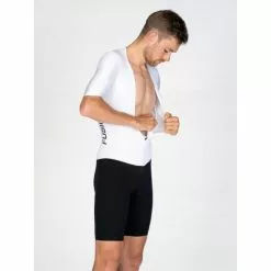 Fusion SLi HIGH SPEED SUIT 12 Fusion SLi HIGH SPEED SUIT -Cykeltøj Salg sli high speed suit 1016 black white 3front low