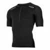 Fusion SLi Tri Top Short Sleeve - Sort/Sort -Cykeltøj Salg sli tri top ss 900165 black front web